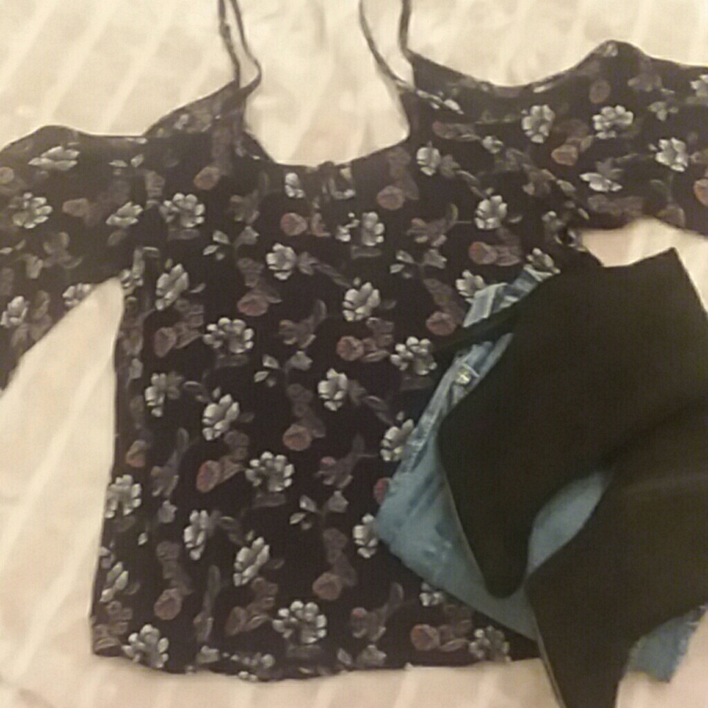 ⚘Cold Sholder Blouse Top⚘